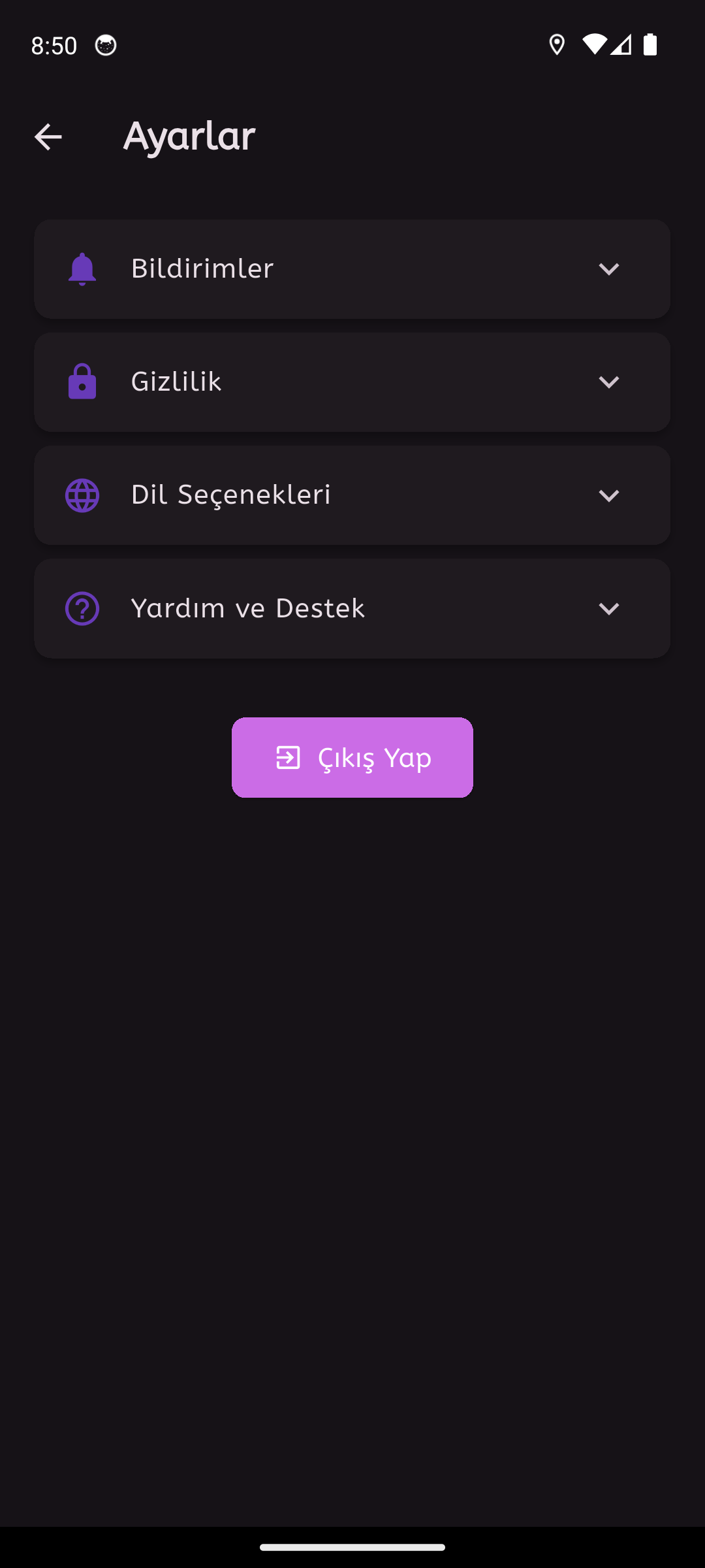 Ayarlar